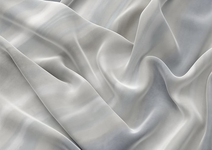 Ombre Velvet, Neutral - Motorised Roman Blind - Image 4